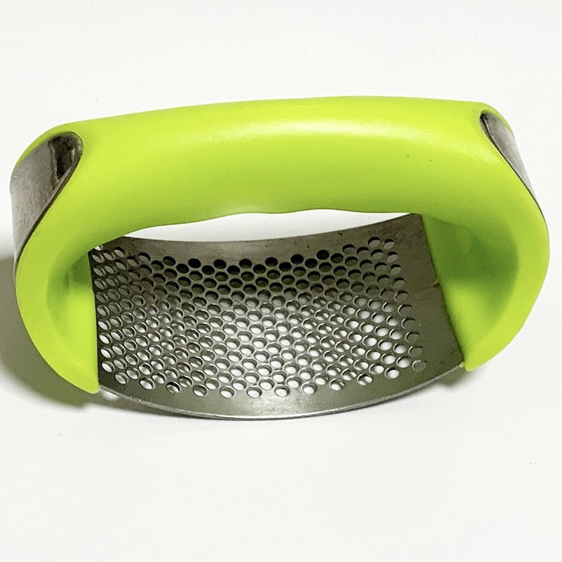 Stainless Steel Crush Garlic Press