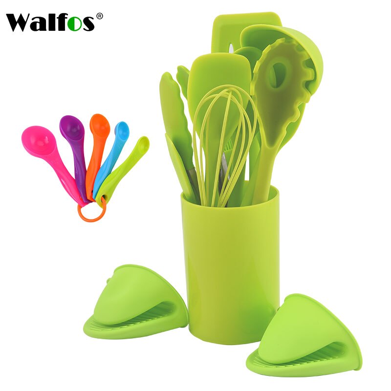Silicone Cooking Utensils Set Non-Stick Spatula