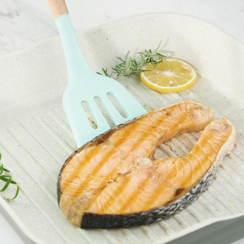 Silicone Kitchen Cooking Utensils Spatula