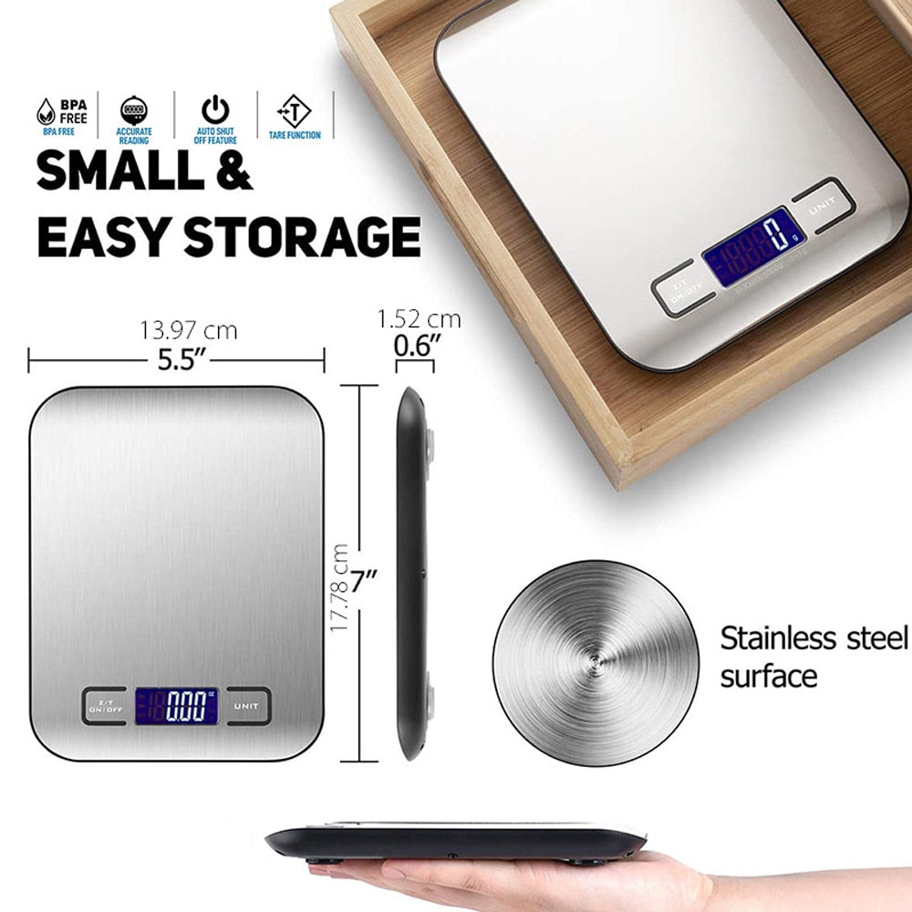 Kitchen Scale Multi-function Stainless Steel
