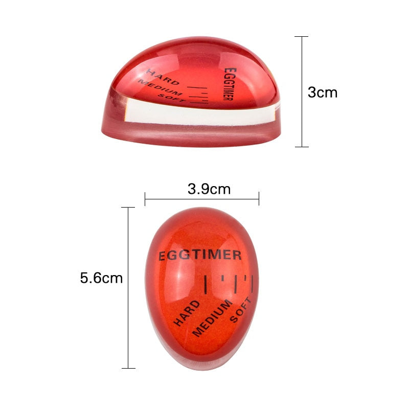 Color Changing Egg Timer Cooking Resin Material