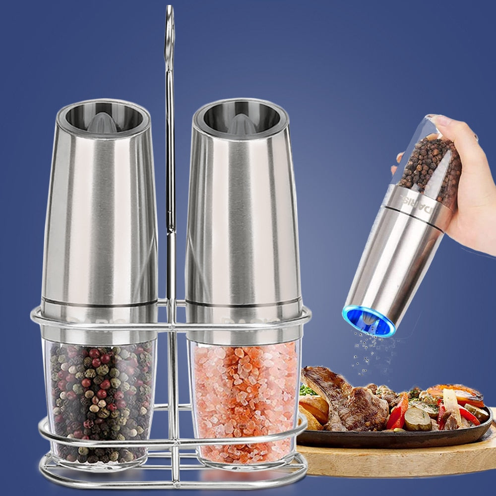 Electric Pepper Mill Gravity Induction