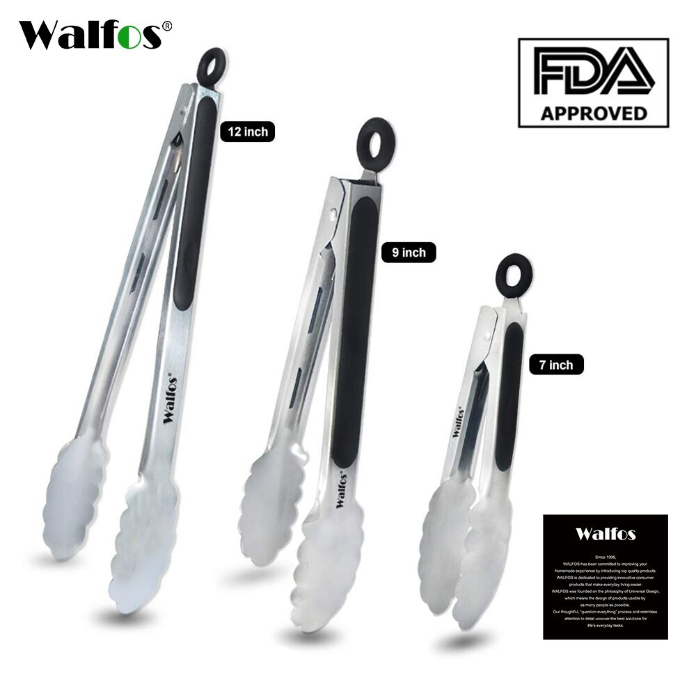 Extra Long Stainless Steel Tongs