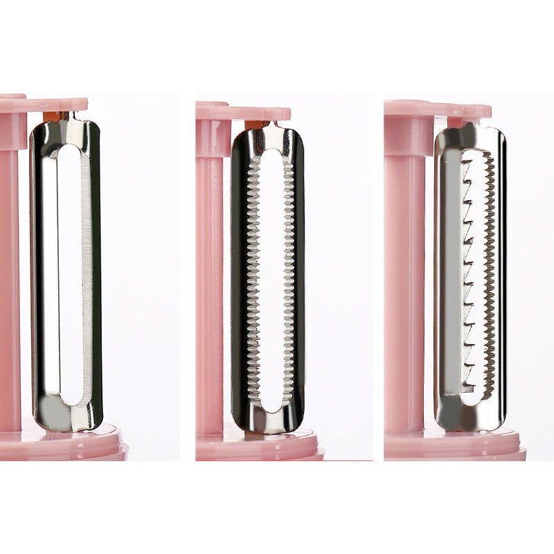 3in1Multi-function Vegetable Peeler Garlic Grinder