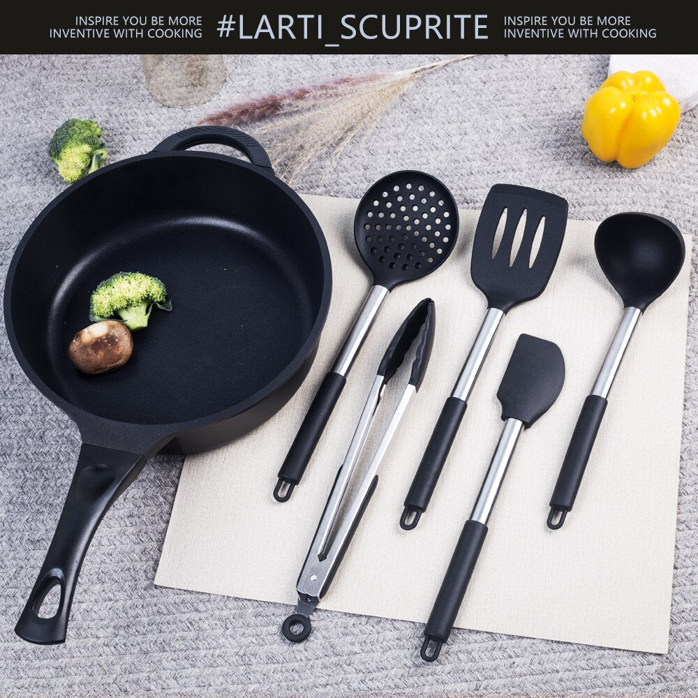 Silicone Utensils Set Kitchen Accessories