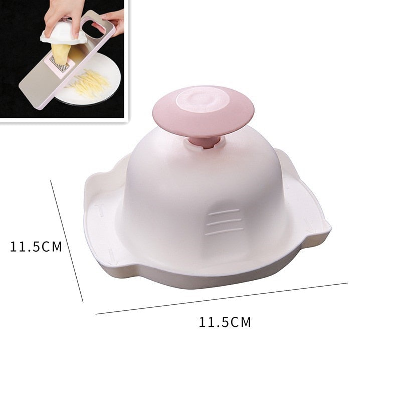 Wooden Potato Grid Slicer Vegetable