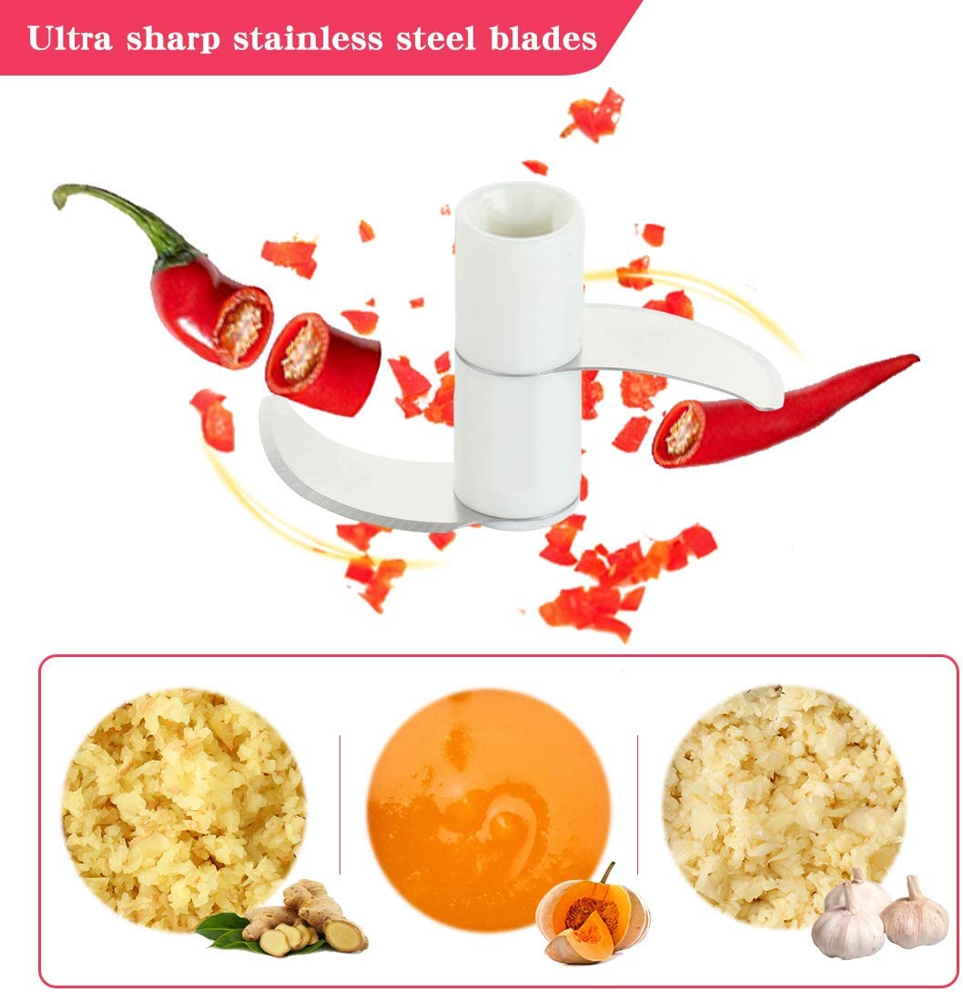Mini Garlic Crusher Press Grater