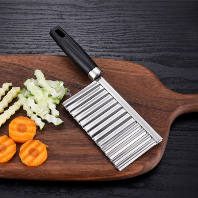 Wave Knife Potato Cutter Slicer