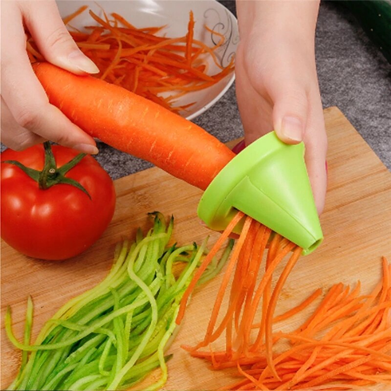 Portable Vegetable Fruit Spiral Slicer