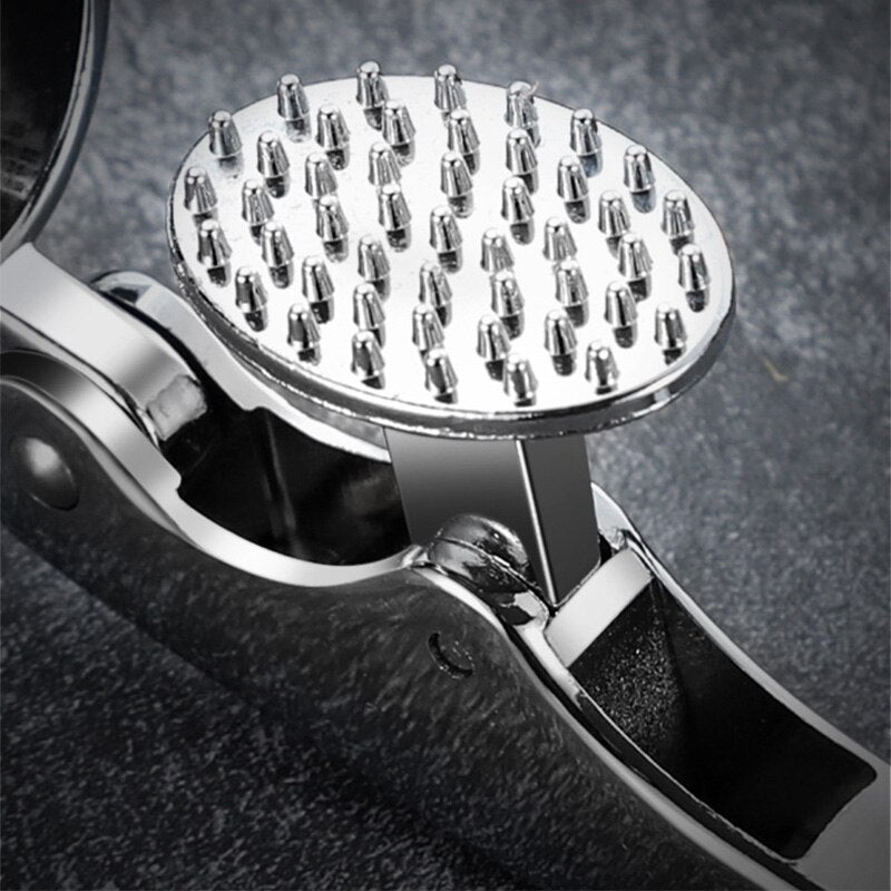 Zinc Alloy Garlic Press Mashed Machine Crusher