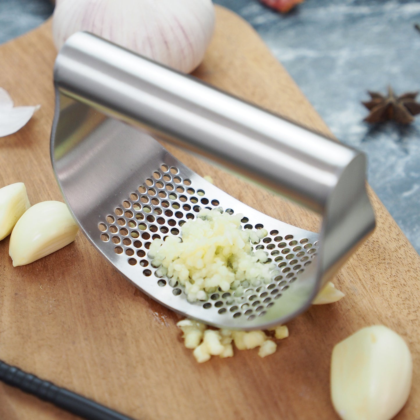 Garlic Press Manual Mincer Chopping