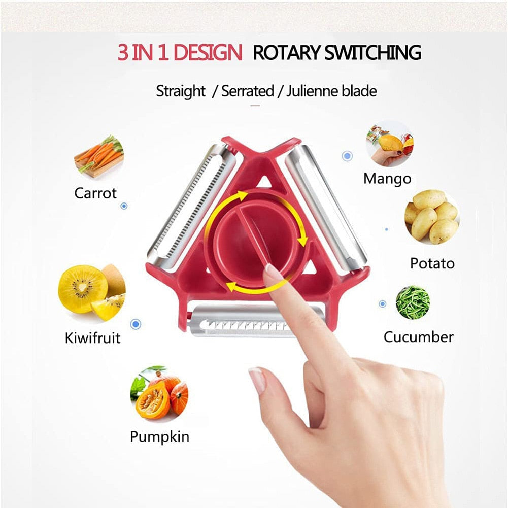 Multifunction Kitchen Tools Fruit and Vegetable Peeler