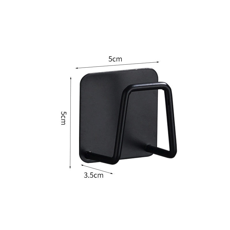 Sponges Holder Drain Drying Rack Self Adhesive