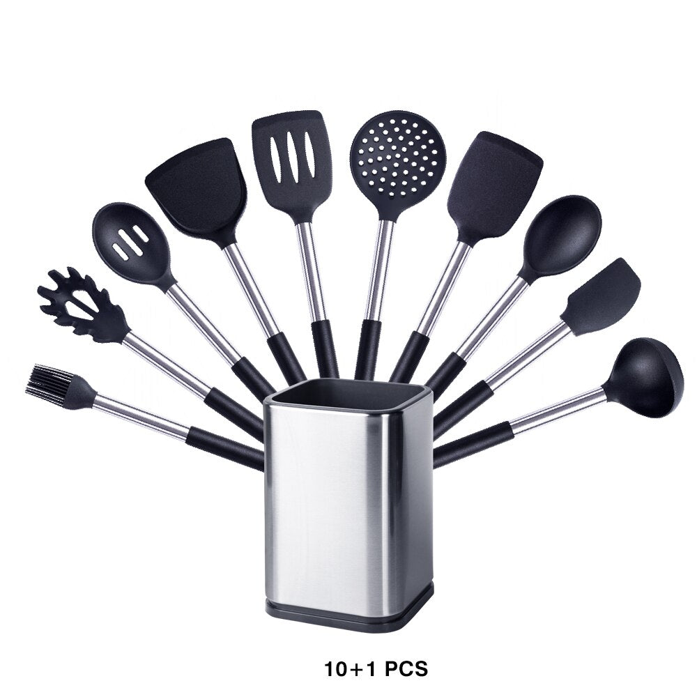 Silicone Utensils Set Kitchen Accessories