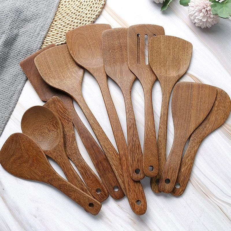 Non-stick Wooden Spatula Kitchen Tools