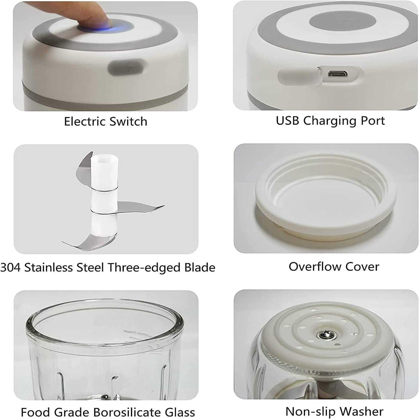 Electric Mini Food Chopper Presses