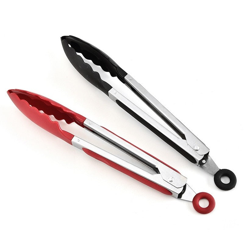 Heat-Resistant BBQ Nylon Food Tong