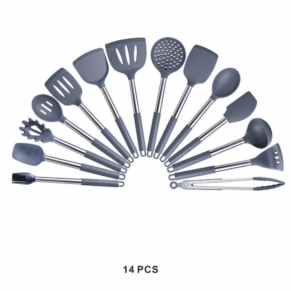Silicone Utensils Set Kitchen Accessories