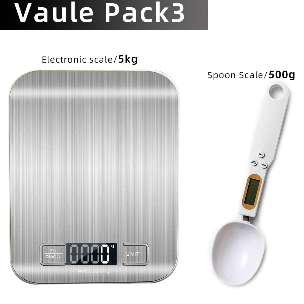 Kitchen Scale Multi-function Stainless Steel