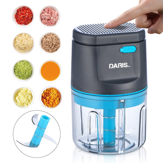 Electric Kitchen Chopper Garlic Masher Meat Grinder