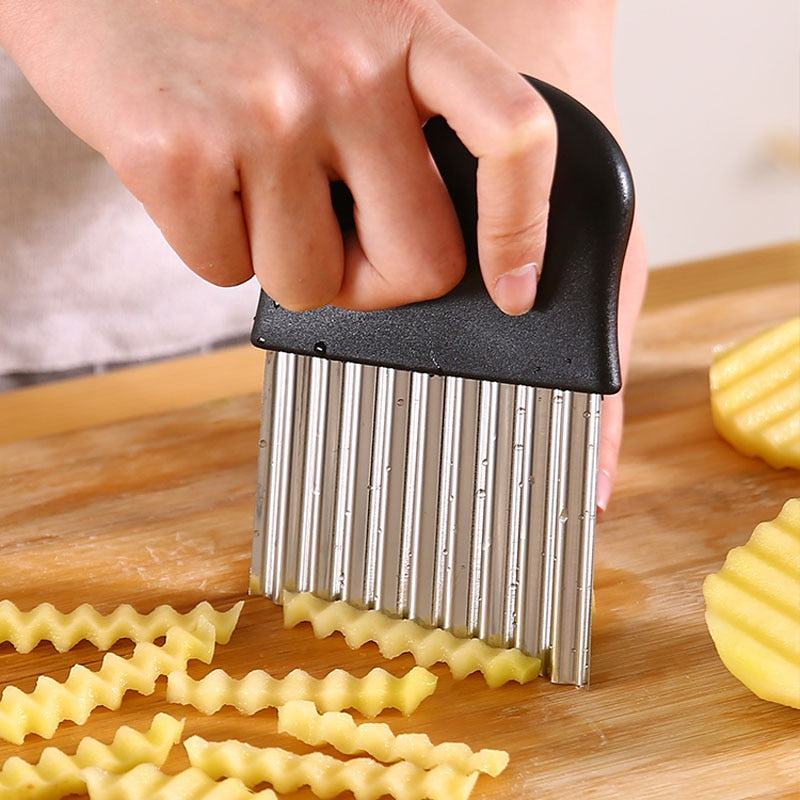 Potato Chip Slicer Dough Knife Potato Cutter Chopper
