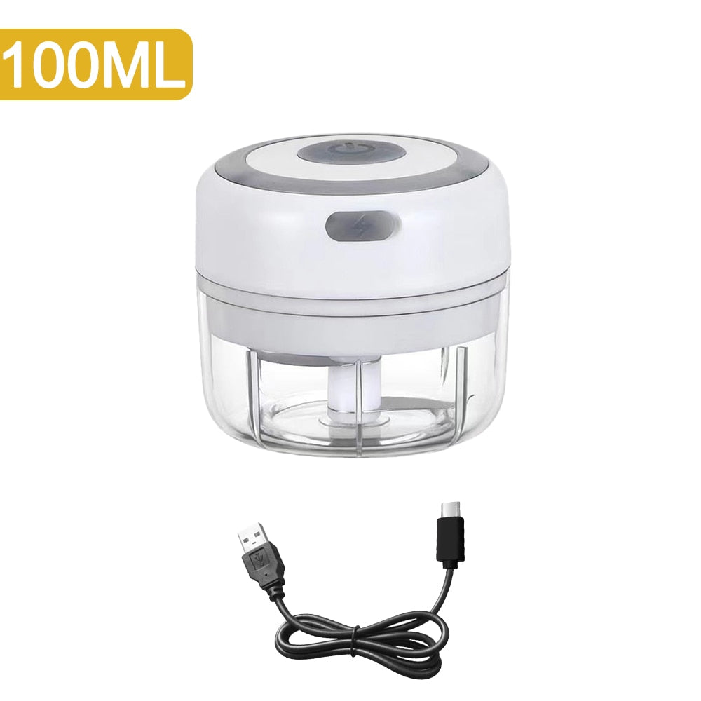 Mini Electric Garlic Chopper USB Charging