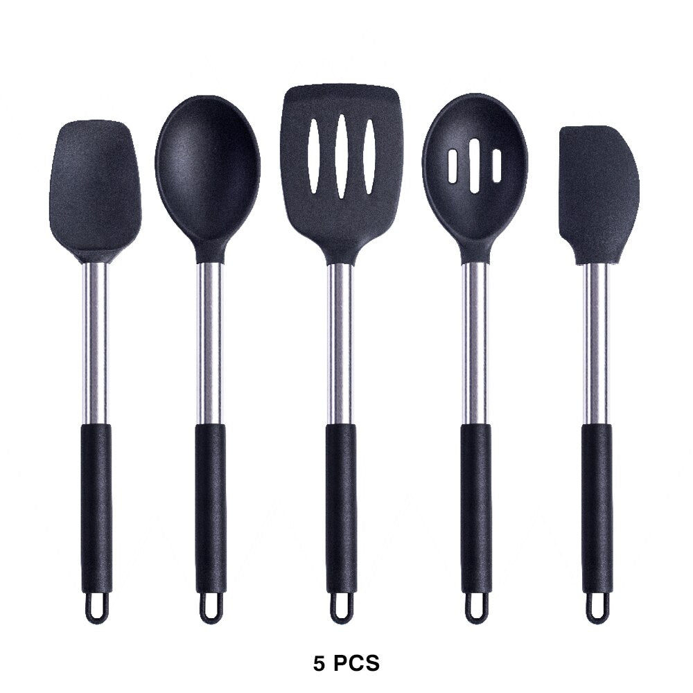 Silicone Utensils Set Kitchen Accessories