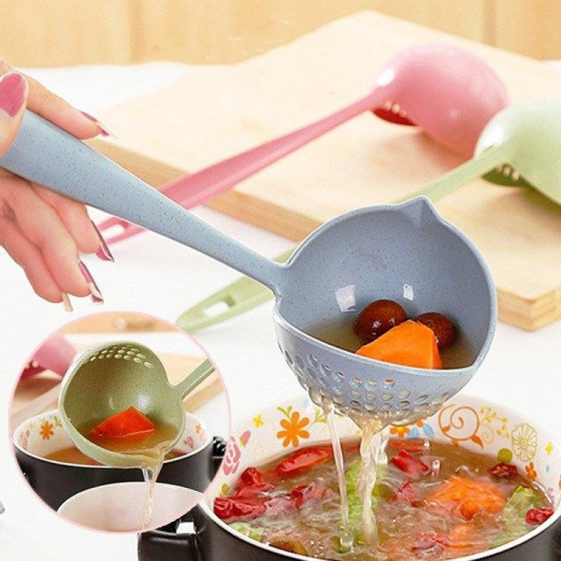 Soup Spoon Ladle Silicone Pot