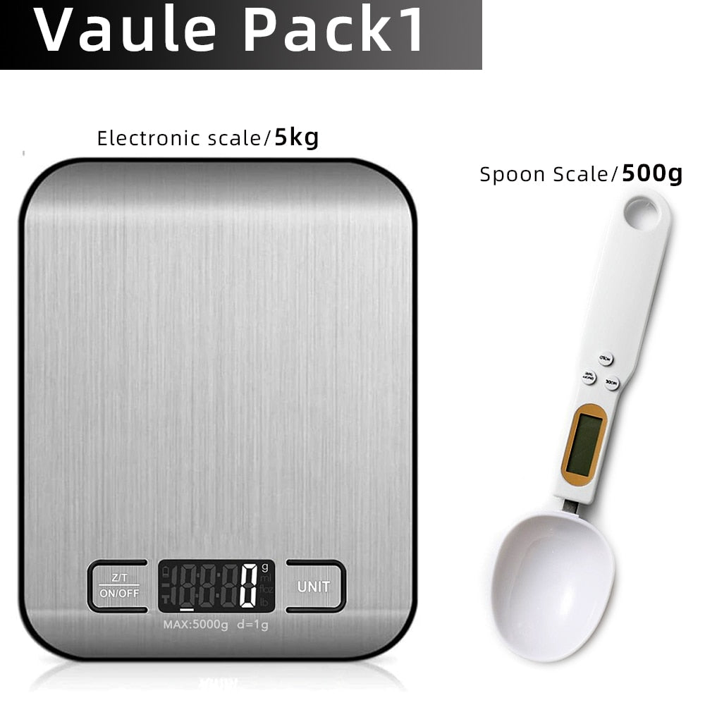 Kitchen Scale Multi-function Stainless Steel