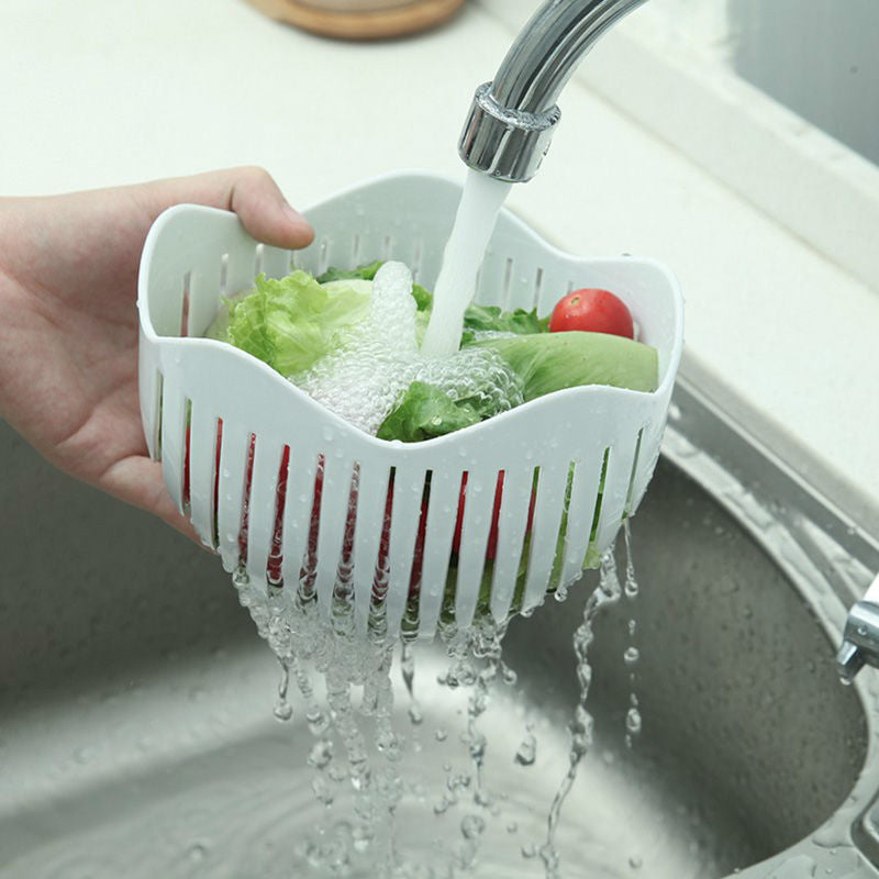 Chopper Vegetable Salad Cutter Cutting Bowl