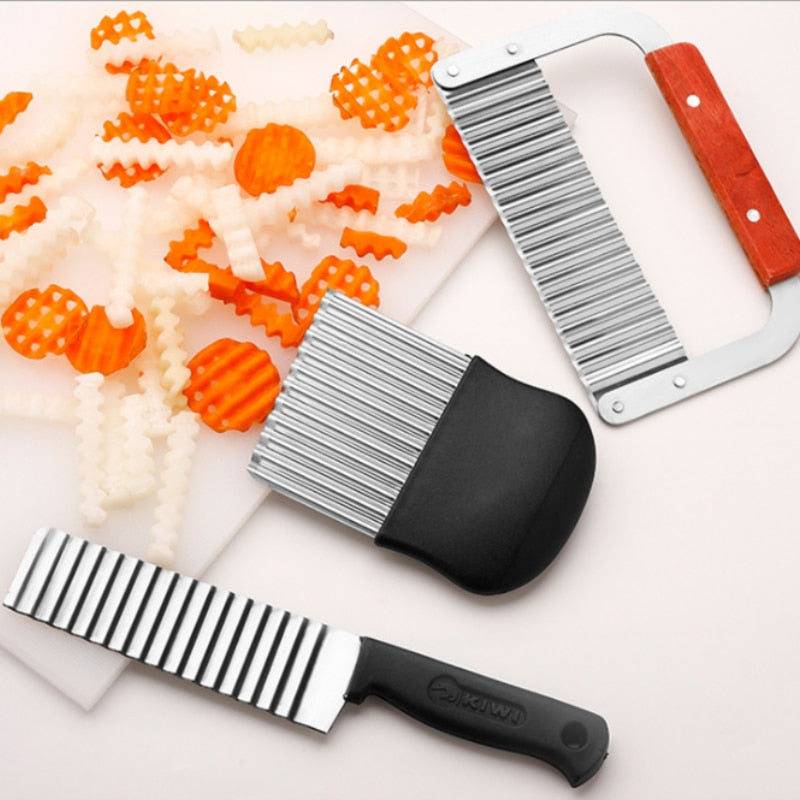 Wave Knife Potato Cutter Slicer