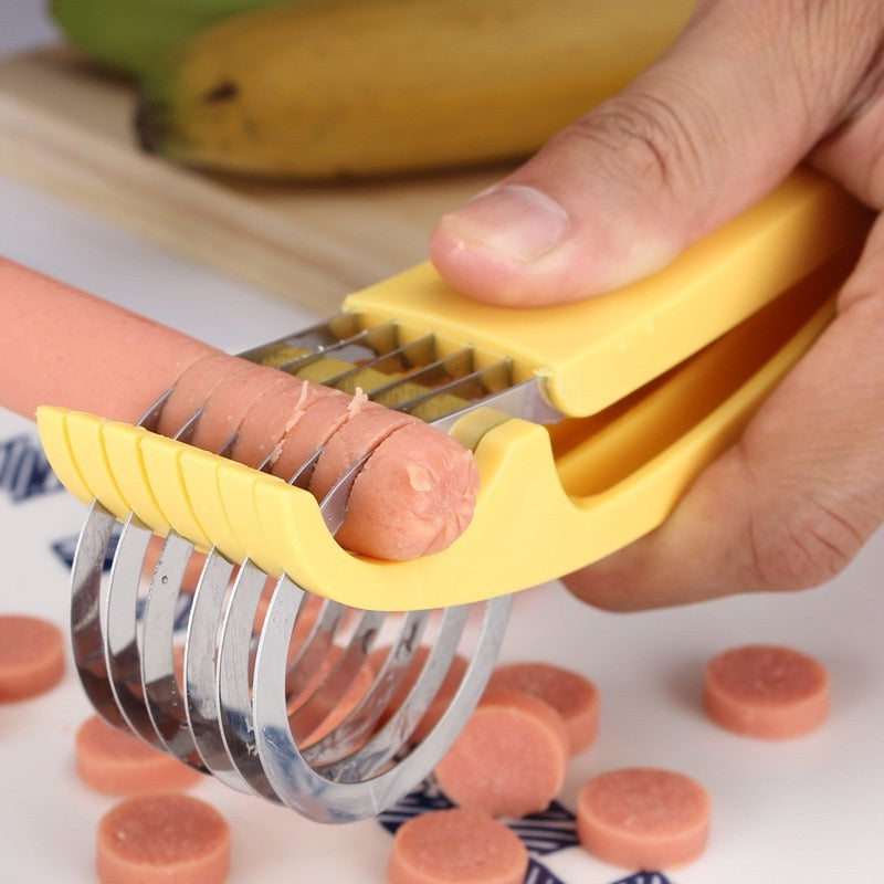 Banana Cutter Chopper Home Kitchen Tool