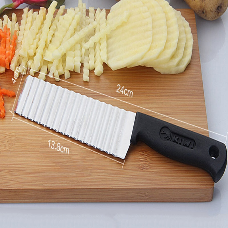 Potato Chip Slicer Dough Knife Potato Cutter Chopper