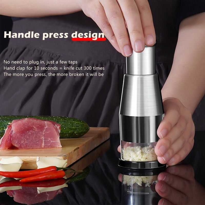 Onion Chopper Garlic Crusher