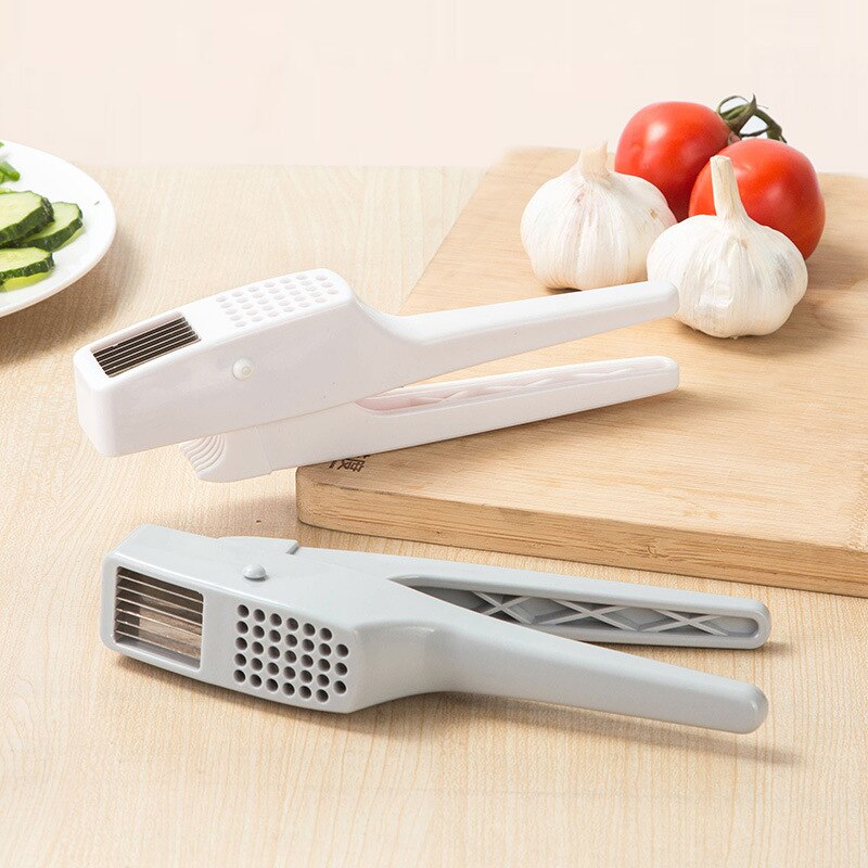 Stainless Steel Garlic Press Crusher