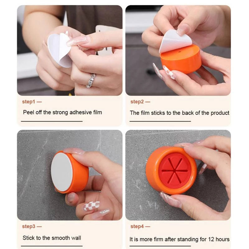 Towel Holder Sucker Wall Rack Washing Cloth