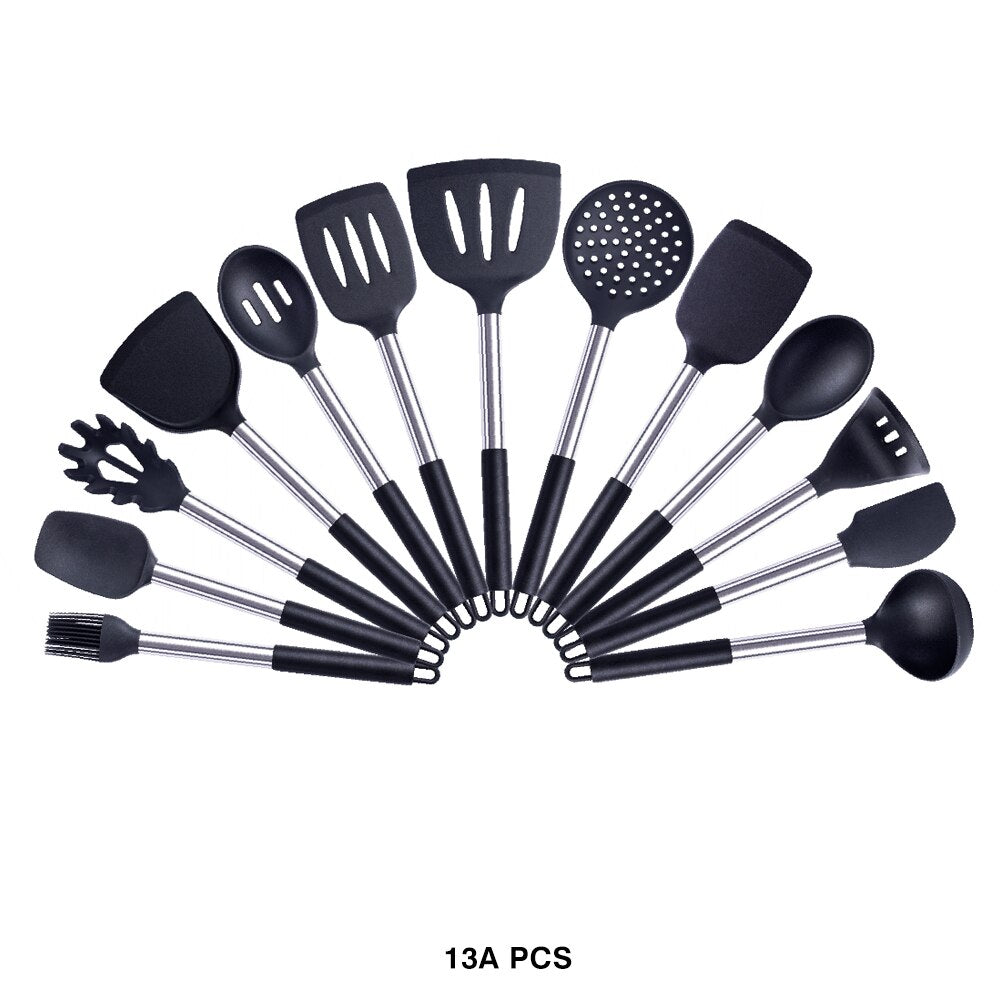 Silicone Utensils Set Kitchen Accessories