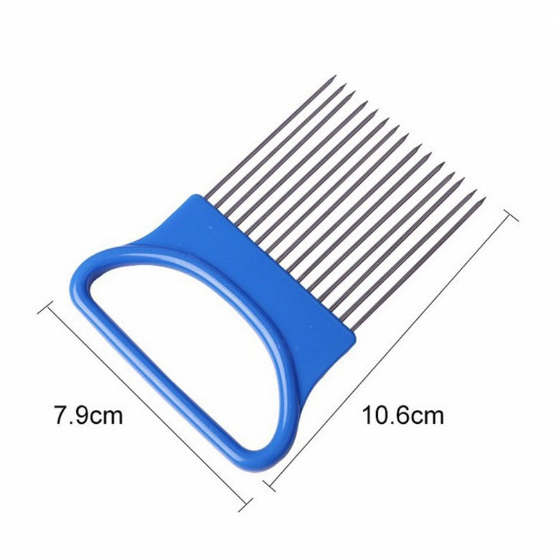 Stainless Steel Onion Needle Slicer