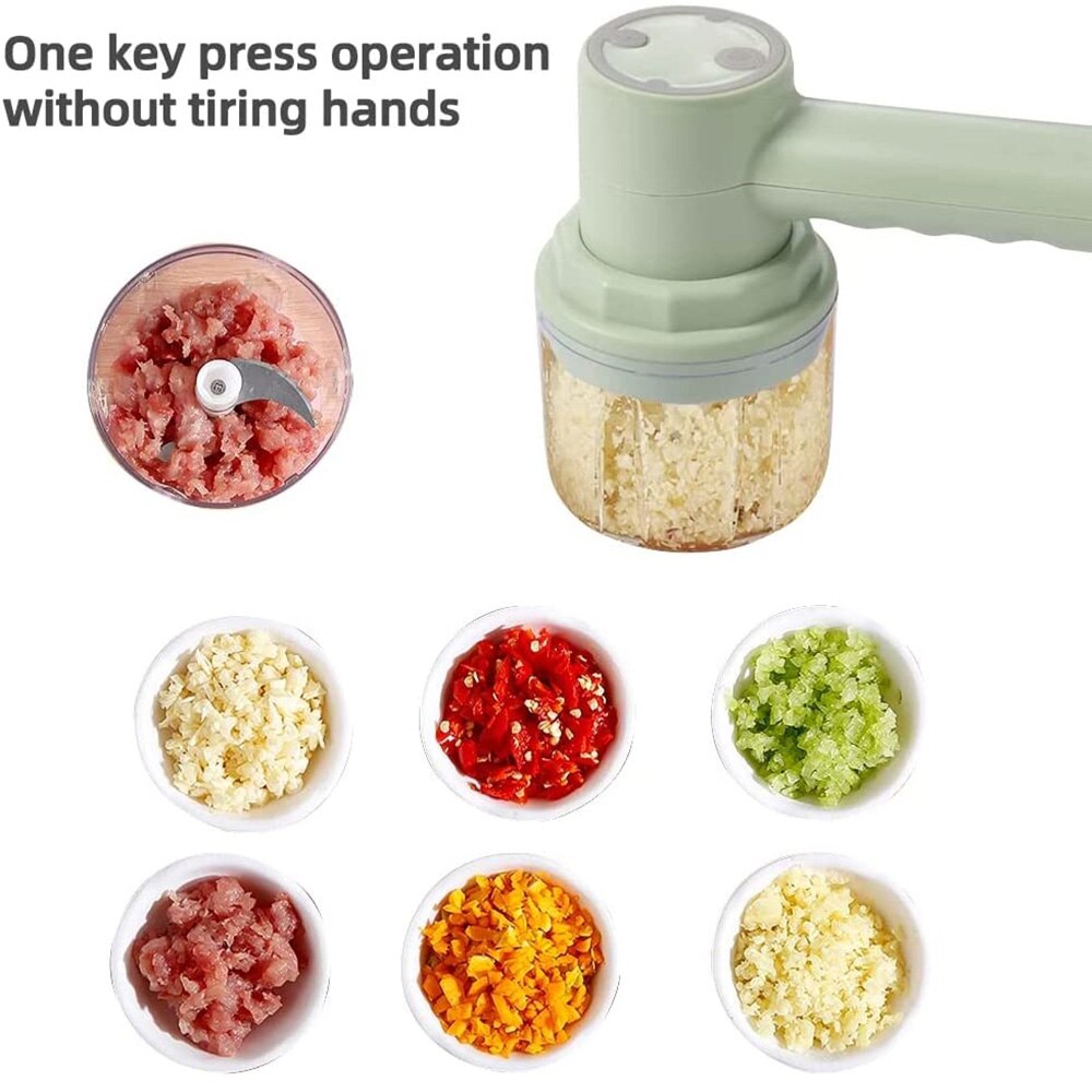 Wireless Electric Garlic Chopper Crusher