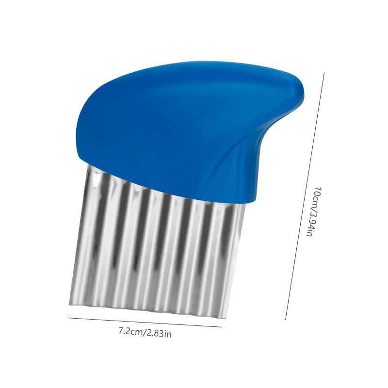 Stainless Steel Potato Chip Slicer Dough Chopping tool Slicer