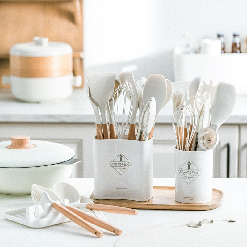 Silicone Kitchenware Utensils Set
