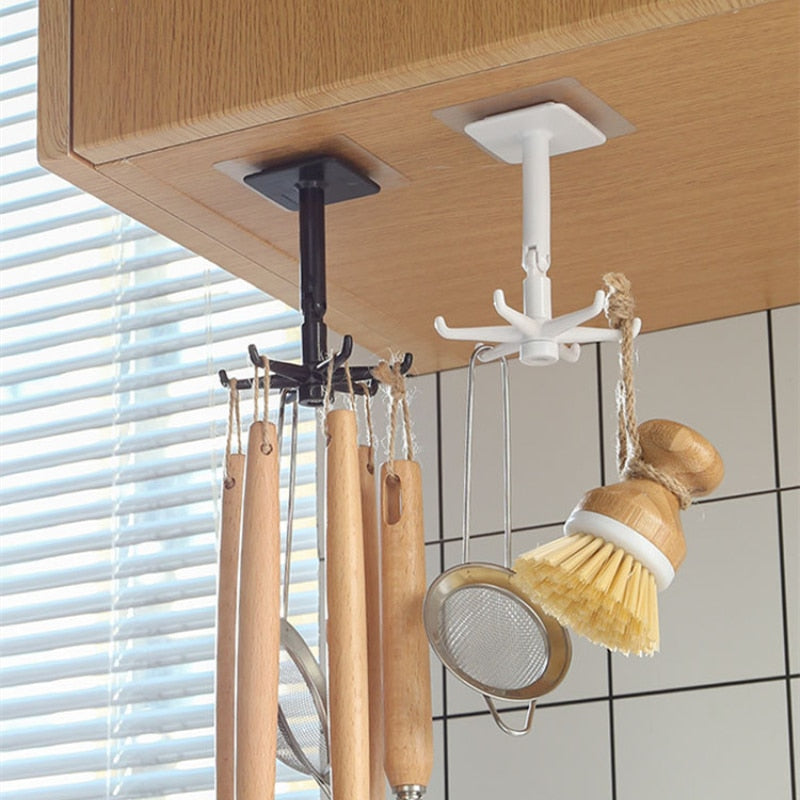 Degrees Rotatable Kitchen Hook Wall Door