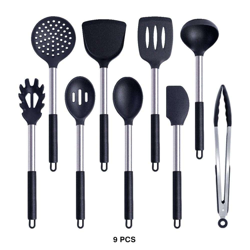 Silicone Utensils Set Kitchen Accessories