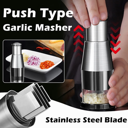 Manual Onion Chopper Garlic Crusher
