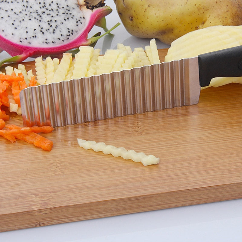 Vegetable Cutter Potato Chip Slicer Stainless Steel