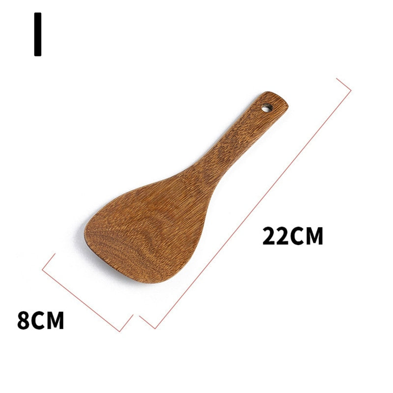Non-stick Wooden Spatula Kitchen Tools