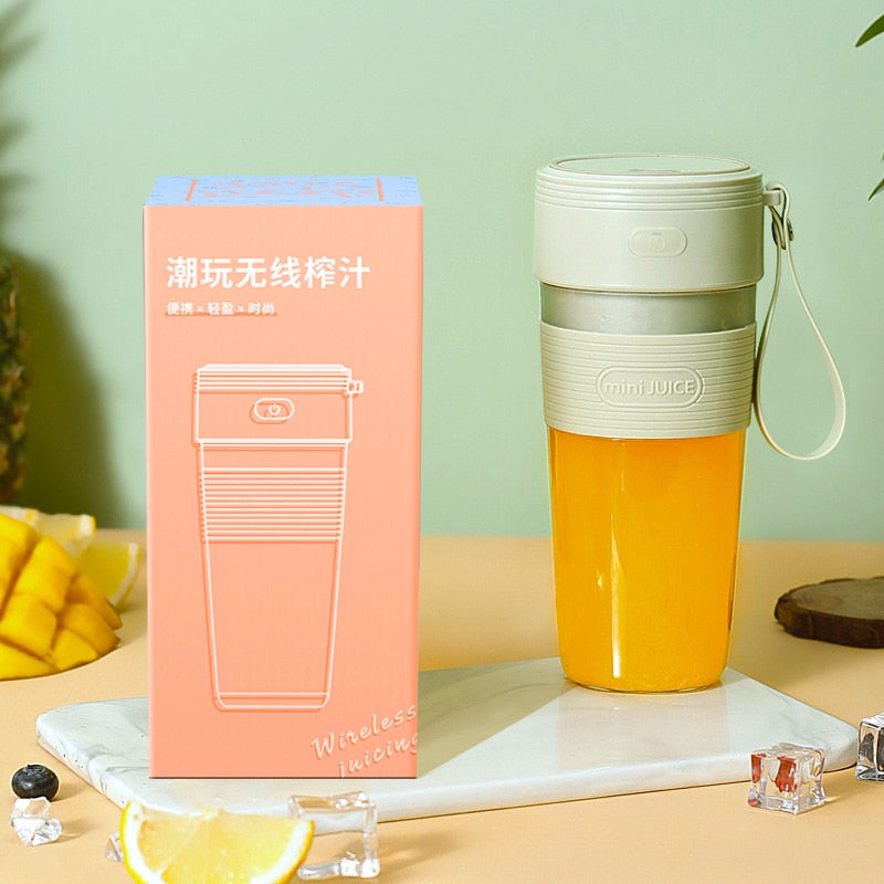 Mini Handheld Electric Multifunction Juicer