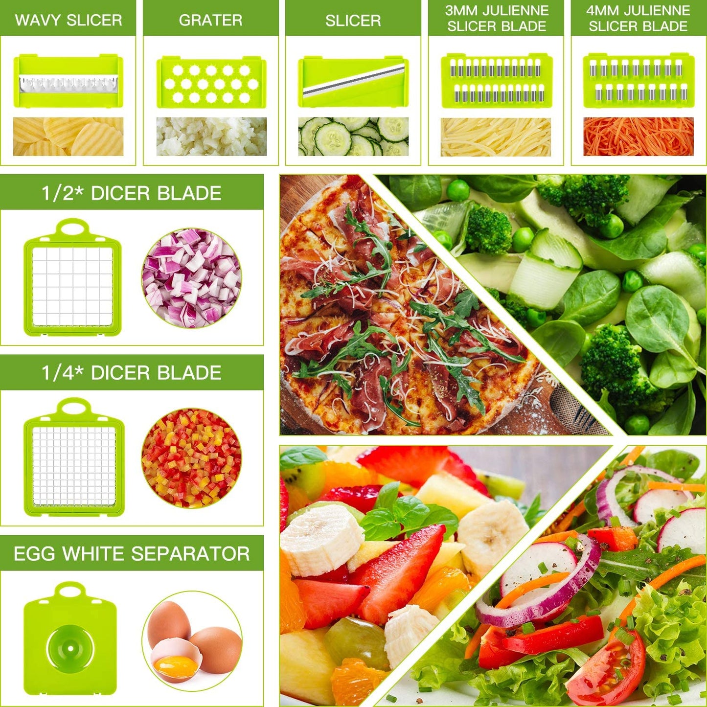 Multifunctional Vegetable Cutter Slicer