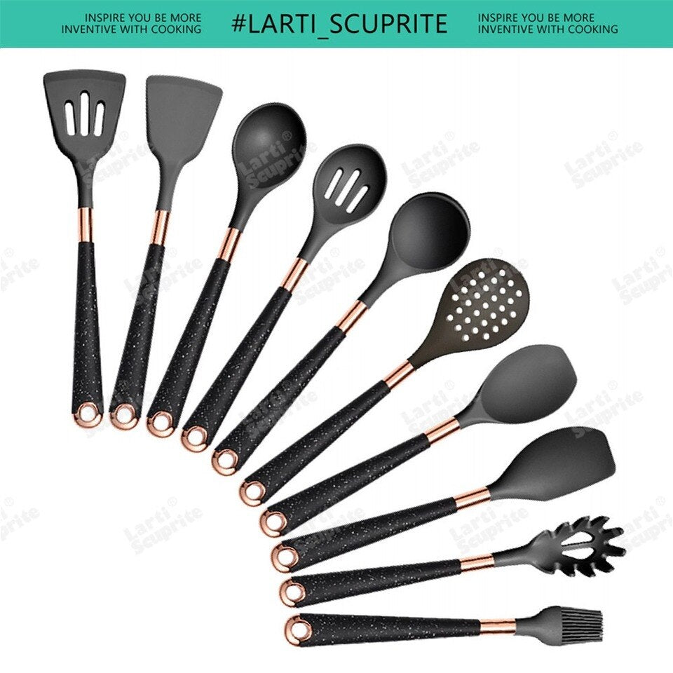 Silicone Kitchenware Non-stick Utensils