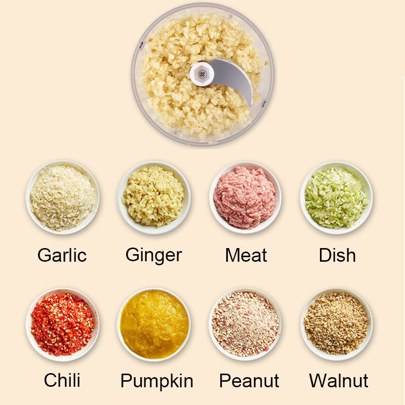 Multifuntional Wireless Vegetable Chopper